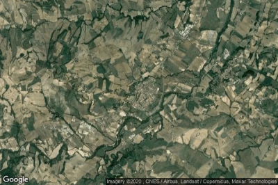 Vue aérienne de San Lorenzo in Campo