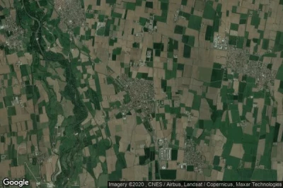 Vue aérienne de Roccafranca