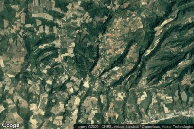 Vue aérienne de Ripatransone