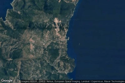 Vue aérienne de Rio Marina