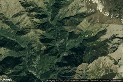 Vue aérienne de Rimella