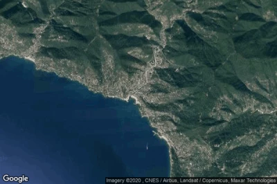 Vue aérienne de Recco