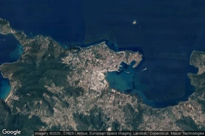 Vue aérienne de Portoferraio