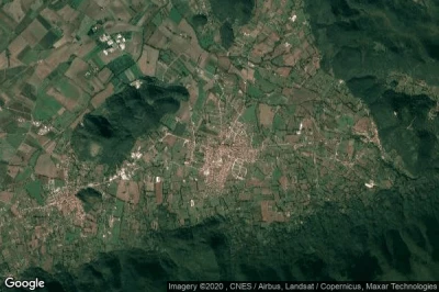 Vue aérienne de Pietramelara