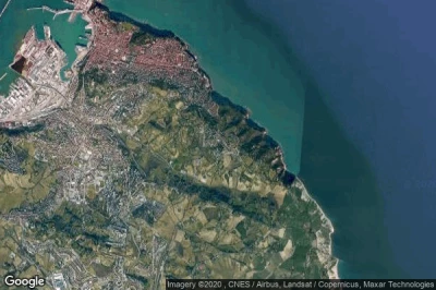 Vue aérienne de Pietra la Croce