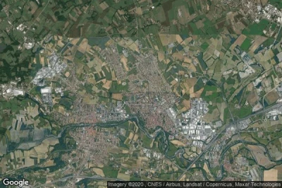 Vue aérienne de Pianezza