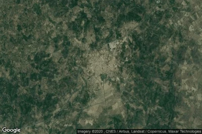 Vue aérienne de Paulilatino