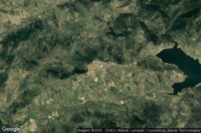 Vue aérienne de Pattada