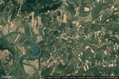 Vue aérienne de Otricoli