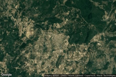 Vue aérienne de Ortueri