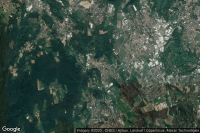 Vue aérienne de Oltrona di San Mamette