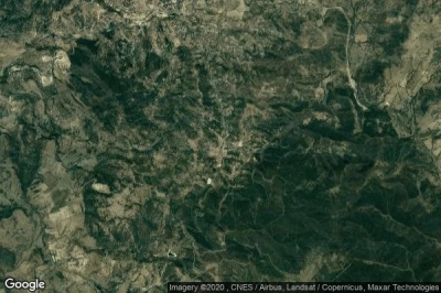 Vue aérienne de Nughedu di San Nicolo
