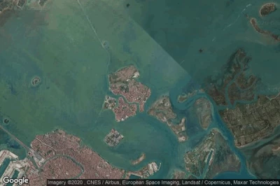 Vue aérienne de Murano