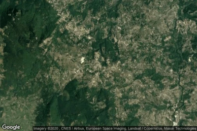 Vue aérienne de Montemarano