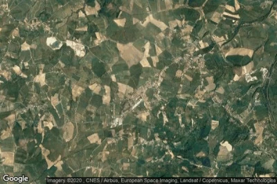 Vue aérienne de Montecastrilli