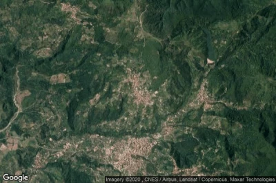 Vue aérienne de Moio della Civitella
