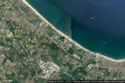 Vue aérienne de Misano Adriatico