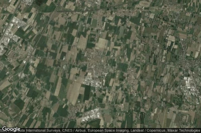 Vue aérienne de Masera di Padova