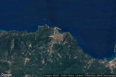 Vue aérienne de Marciana Marina