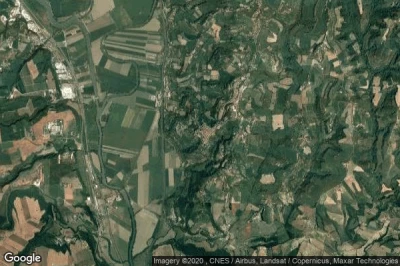 Vue aérienne de Magliano Sabina