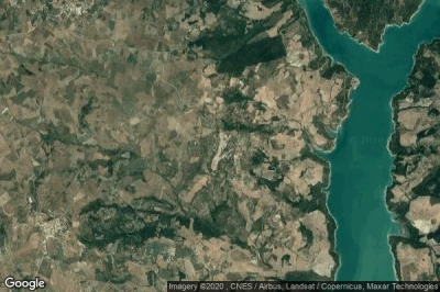 Vue aérienne de Macchia Valfortore