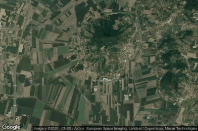 Vue aérienne de Lozzo Atestino