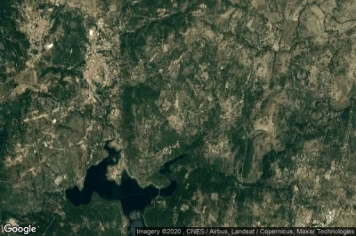 Vue aérienne de Lodine