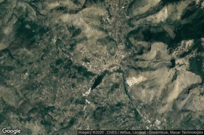 Vue aérienne de Itri