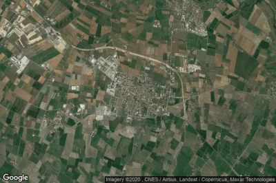 Vue aérienne de Guidizzolo