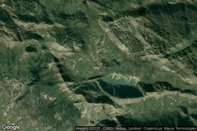 Vue aérienne de Gallo Matese
