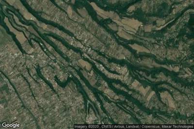 Vue aérienne de Gallicano nel Lazio