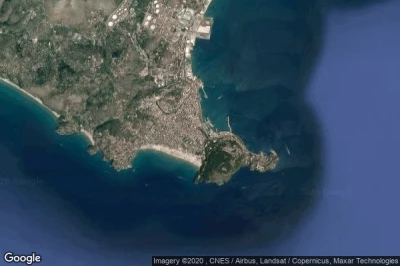Vue aérienne de Gaeta