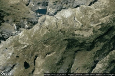 Vue aérienne de Dondena