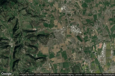 Vue aérienne de Costabissara