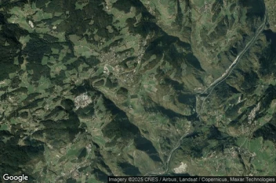 Vue aérienne de Collalbo