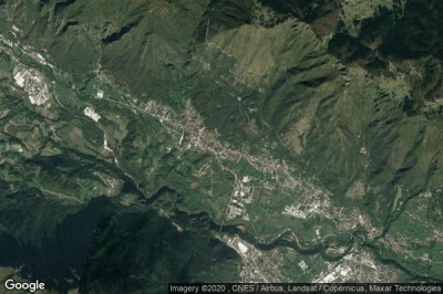 Vue aérienne de Cogollo del Cengio