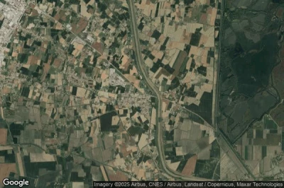 Vue aérienne de Codevigo