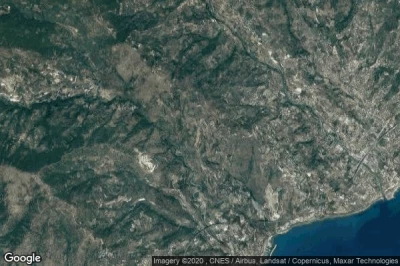 Vue aérienne de Civezza