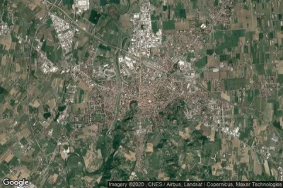 Vue aérienne de Cesena
