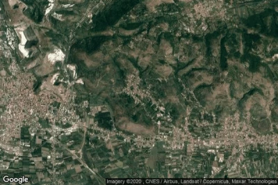 Vue aérienne de Cervino