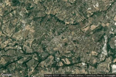Vue aérienne de Cepagatti