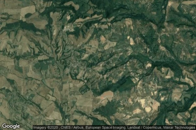 Vue aérienne de Celleno