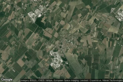 Vue aérienne de Ceggia