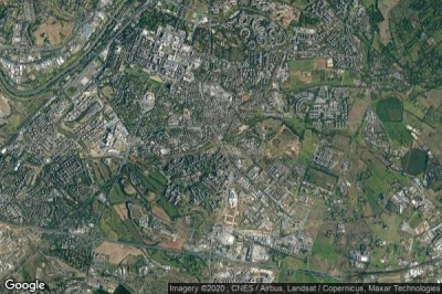 Vue aérienne de Cecchignola