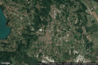 Vue aérienne de Cavaglia