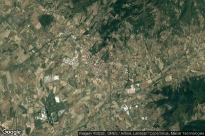 Vue aérienne de Castiglion Fiorentino