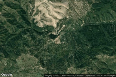 Vue aérienne de Castelsaraceno