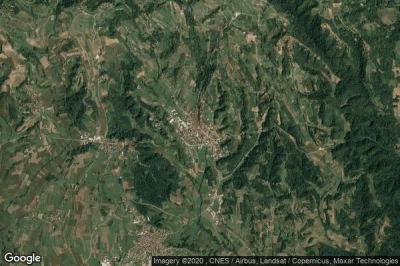 Vue aérienne de Castelnuovo Don Bosco