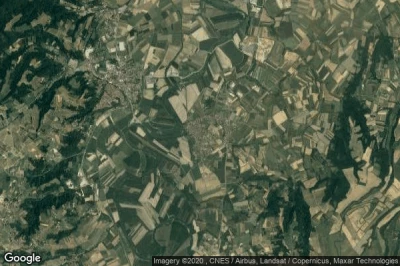 Vue aérienne de Castelnuovo Bormida