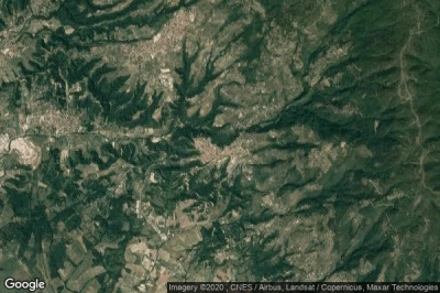 Vue aérienne de Castelfranco di Sopra